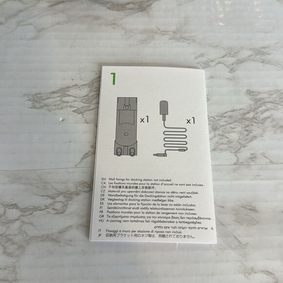 Genuine Dyson V6 Dc58/61 Dc59/62 Docking Station Wall Dock Mount Only - Picture 2 of 6